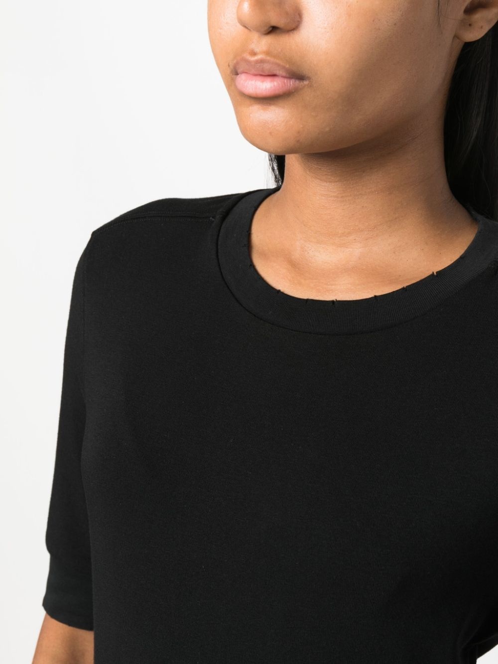 round-neck stretch T-shirt - 5