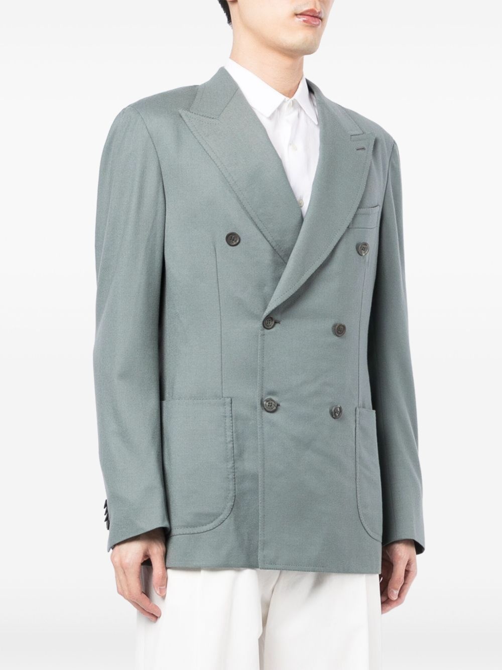 double-breasted blazer - 3
