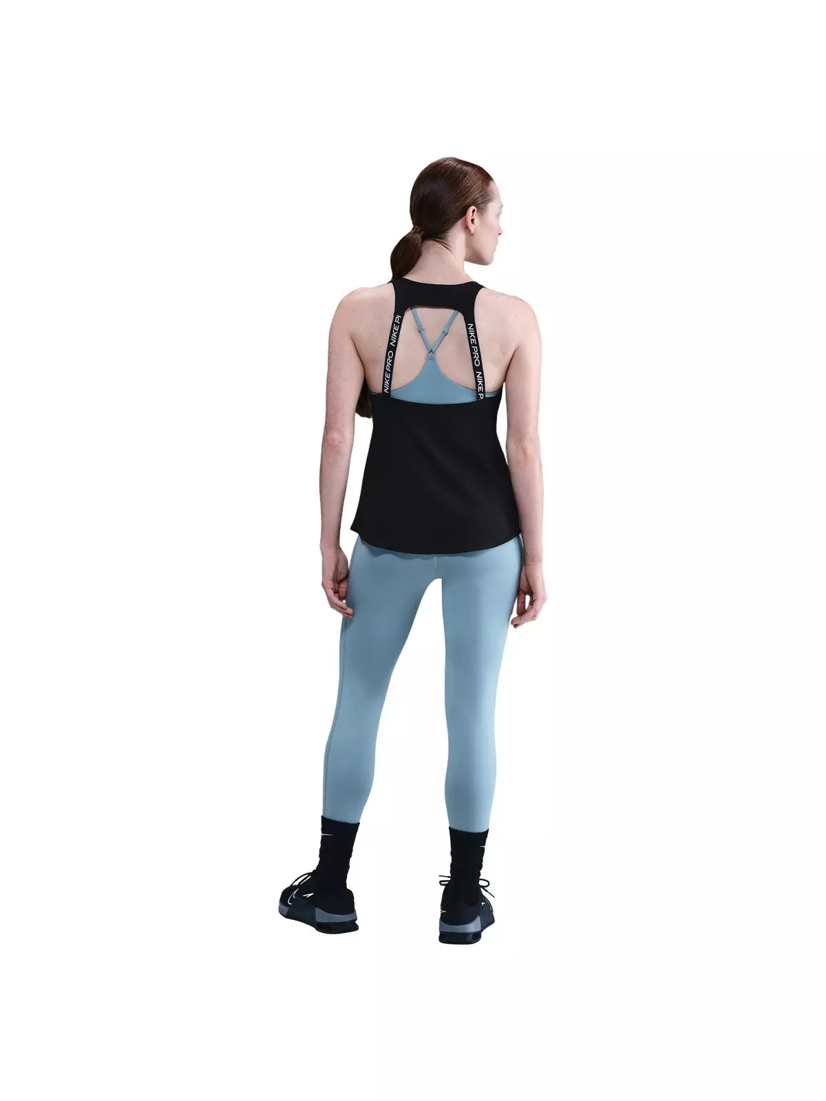 Women's Pro Dri-FIT Tank Top -Black - 5