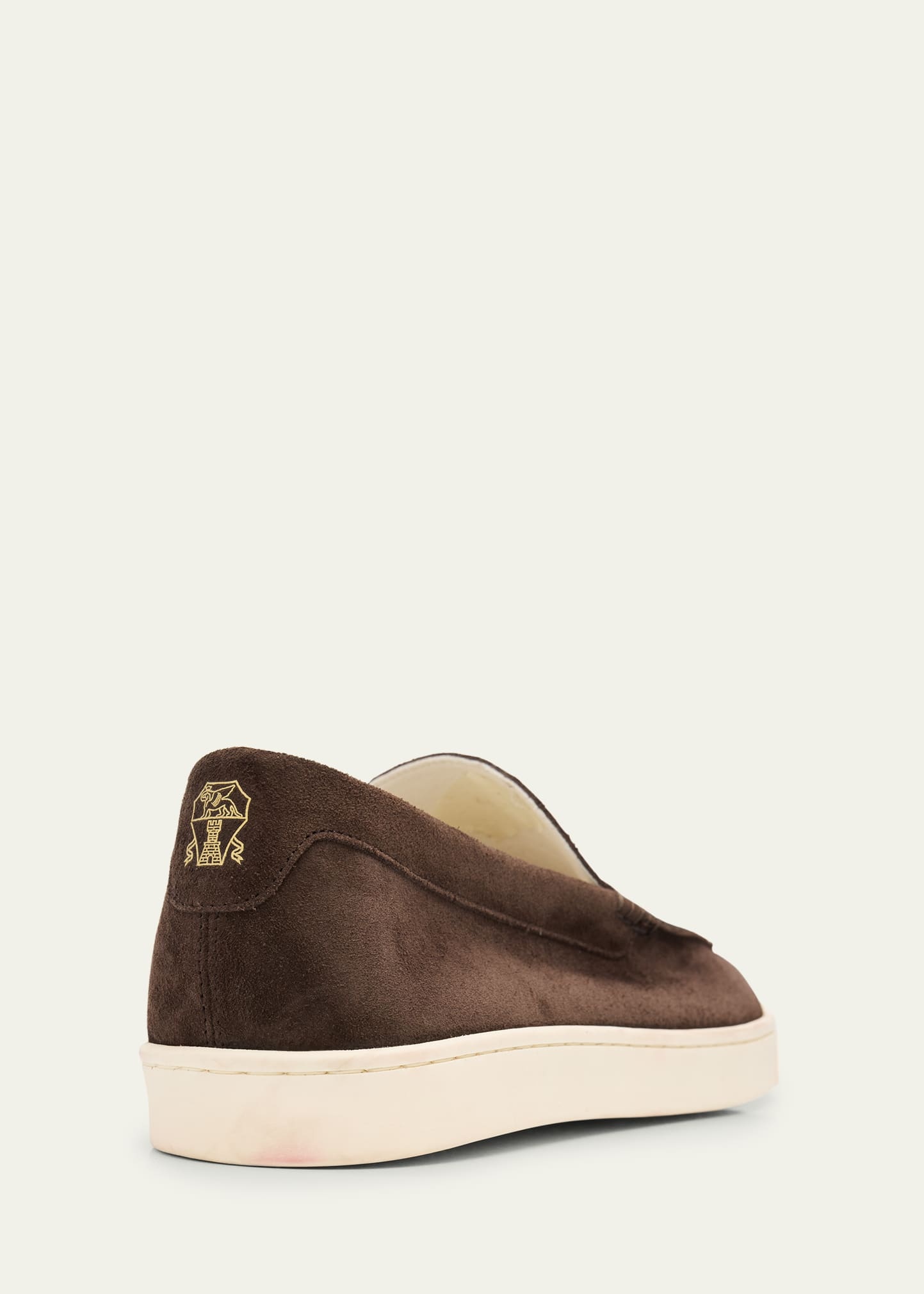 Men's Hybrid Venetian Suede Slip-Ons - 4