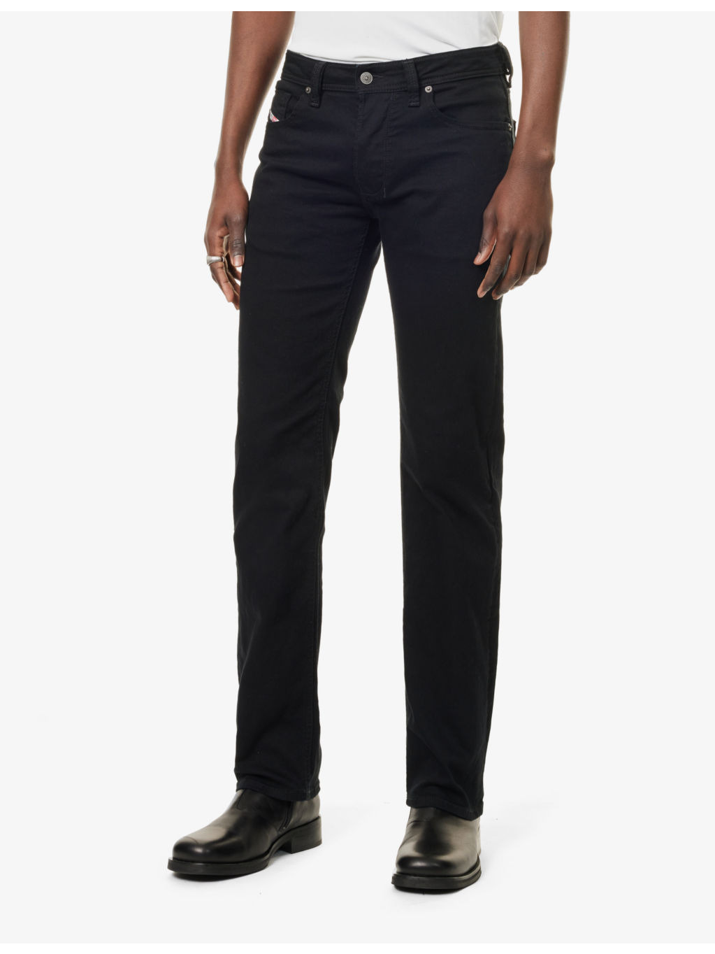 1985 Larkee Five-Pockets Straight-Leg Regular-Fit Stretch-Denim Jeans - 3