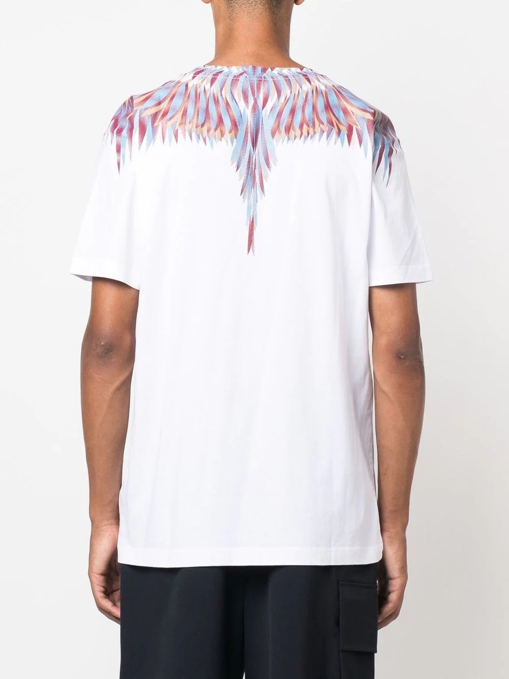 Wings print short-sleeve T-shirt - 3