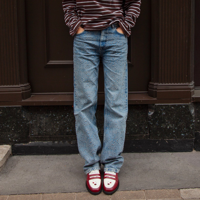 DUKE + DEXTER Wilde Cherry Red Penny Loafer - Women's outlook