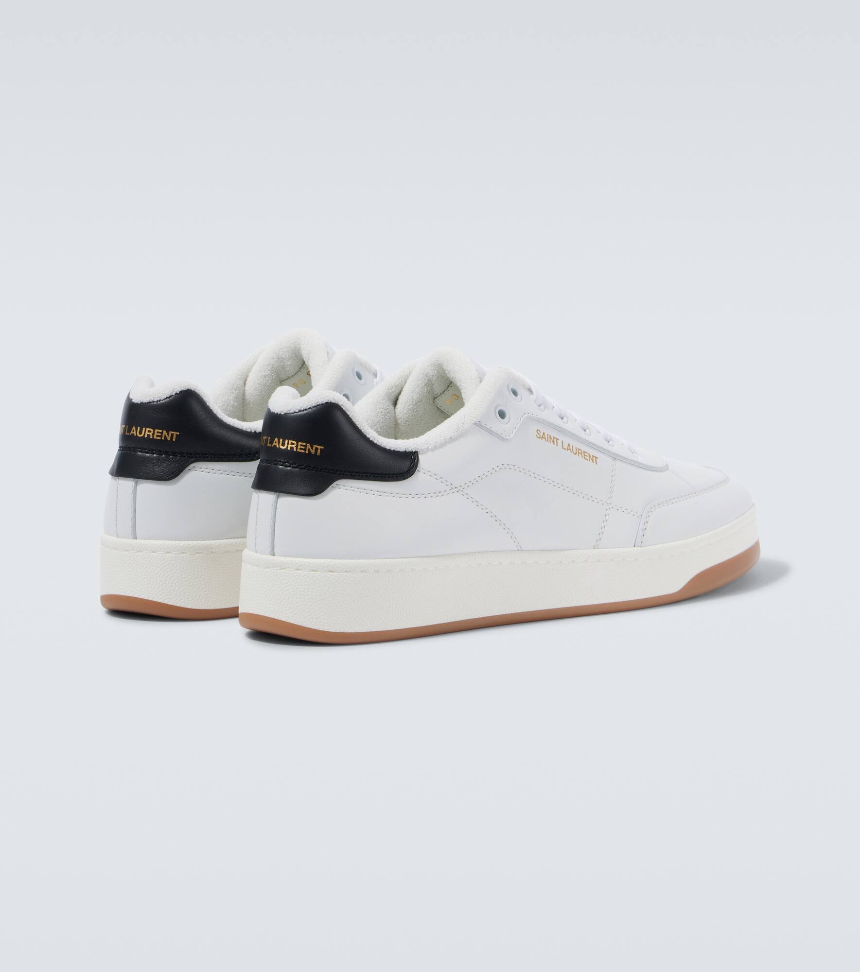 SL/61 logo leather low-top sneakers - 6