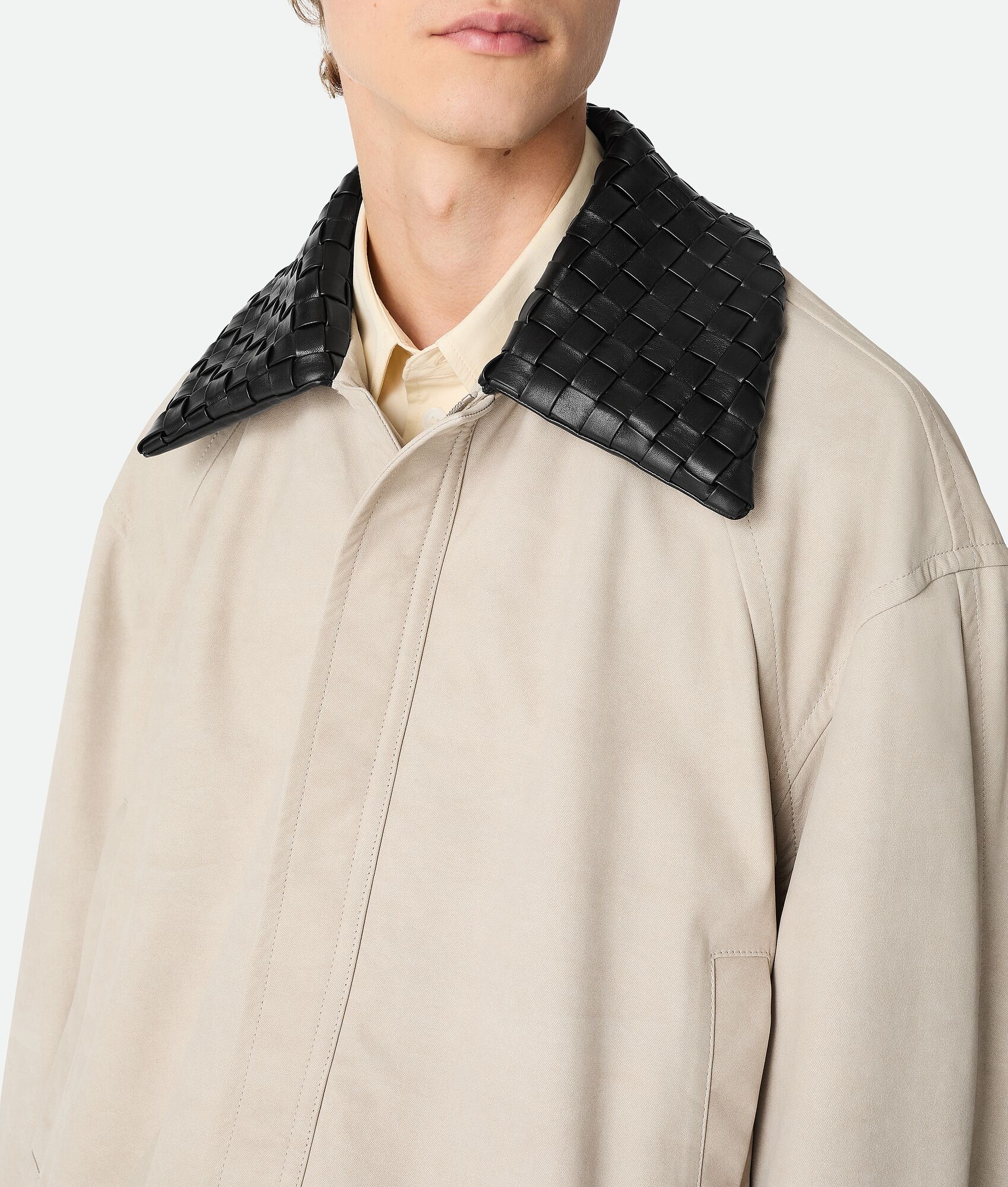 Chino Printed Leather Blouson - 5