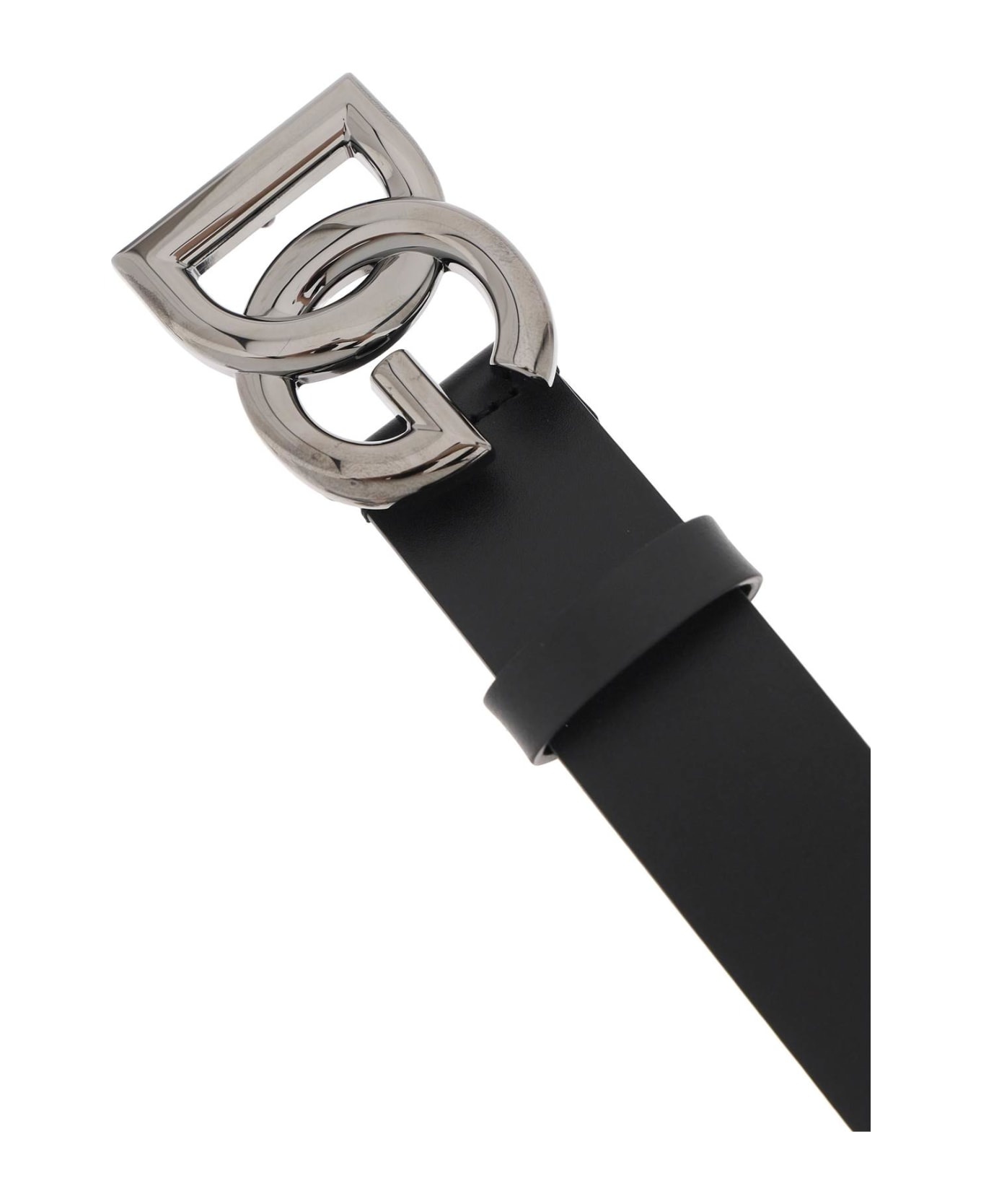 Black Leather Belt - 3