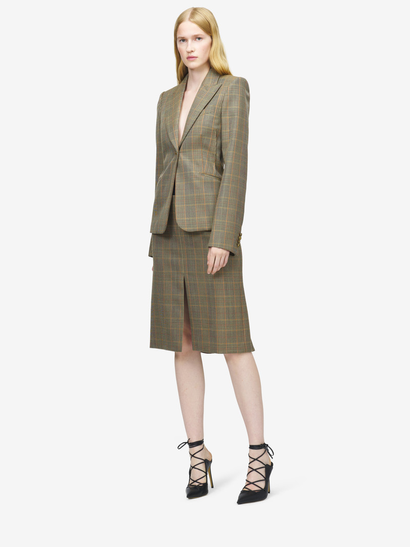 Country Check Kickback Skirt 3