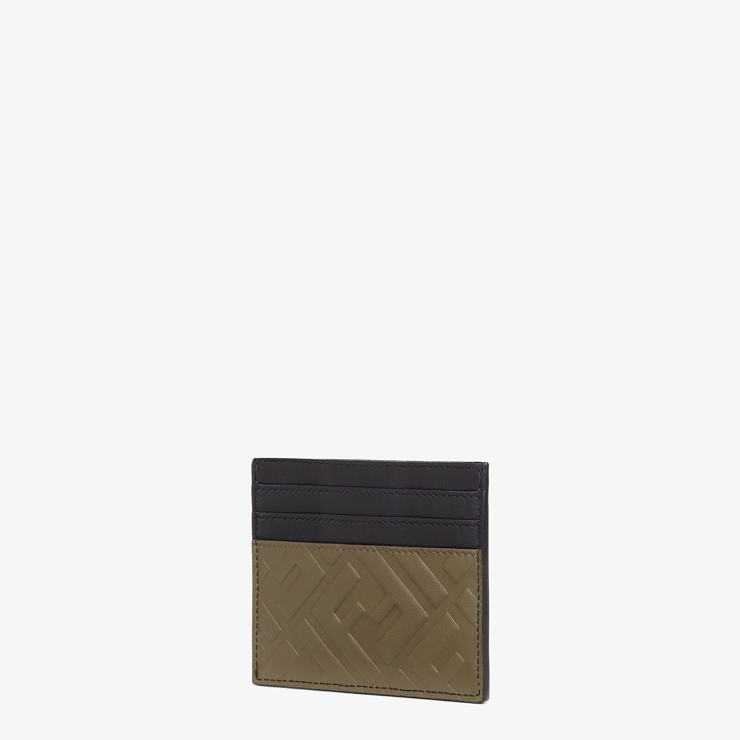 Brown leather cardholder - 2