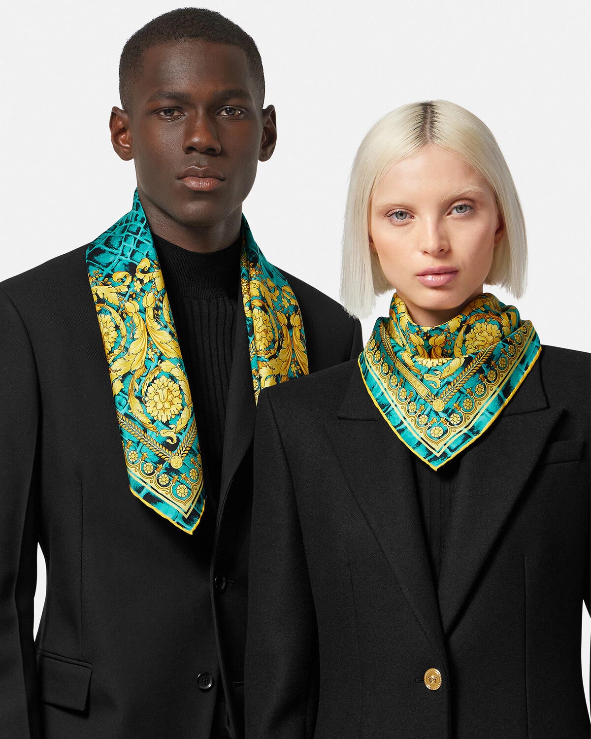 Baroccodile Silk Foulard - 3