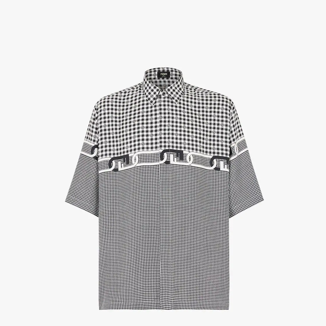 Multicolor silk shirt - 1