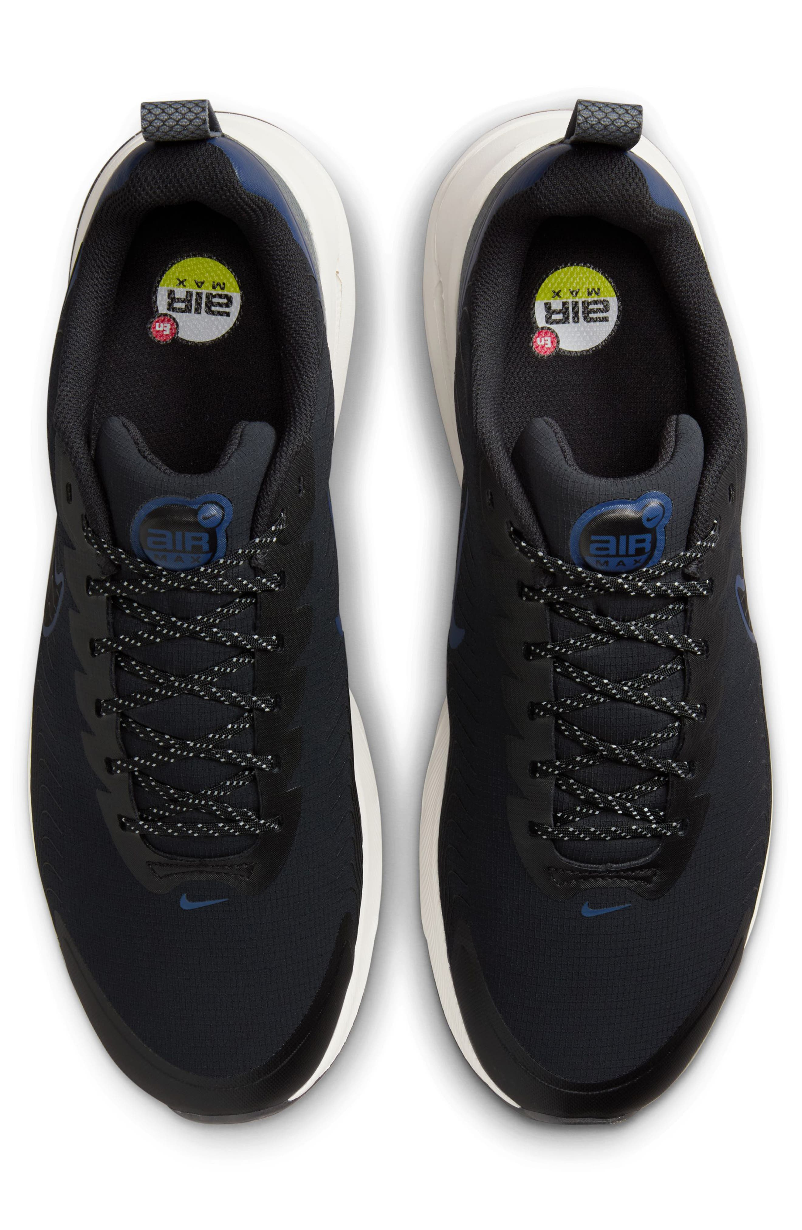 Nike Air Max Nuaxis Sneaker in Black/Midnight Navy at Nordstrom - 4