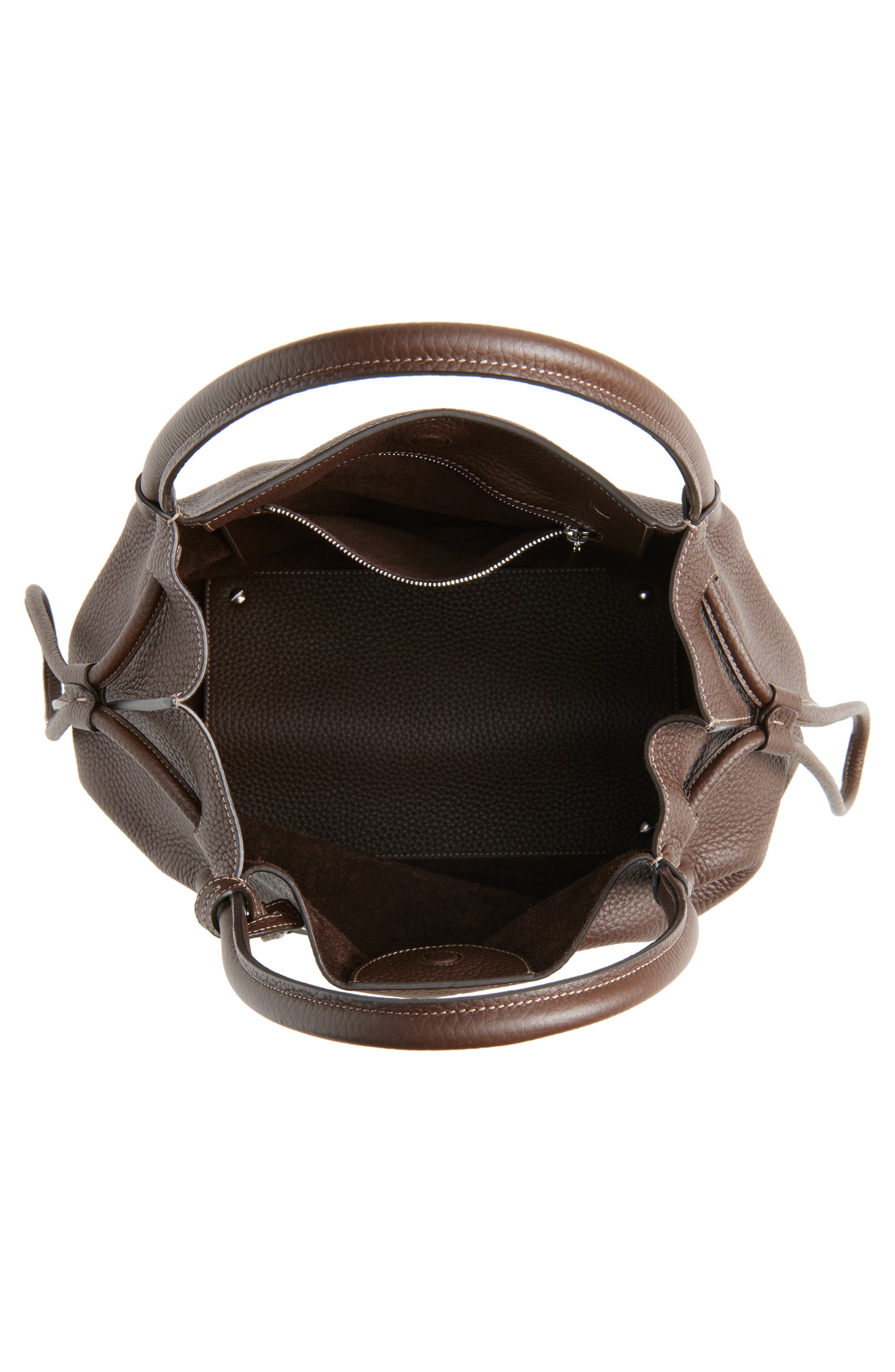 Tod's Small Buz Leather Bucket Bag in Marrone Africa at Nordstrom - 5