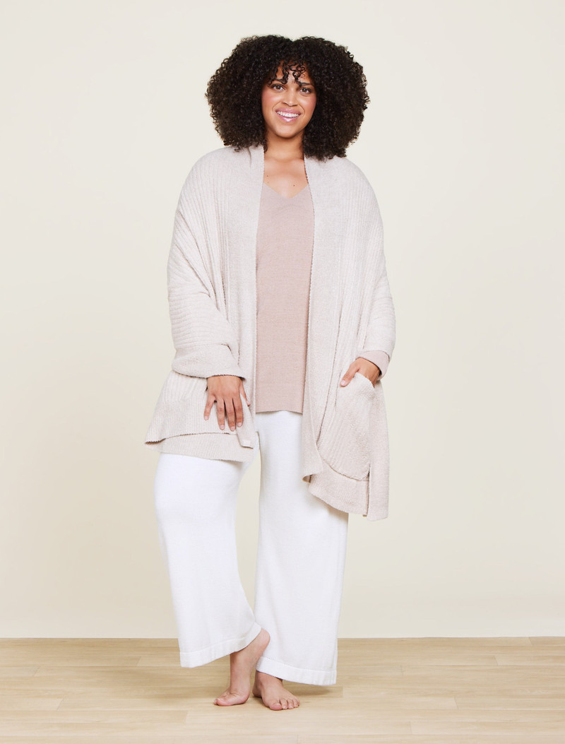 Barefoot Dreams CozyChic Lite® Heathered Travel Shawl outlook