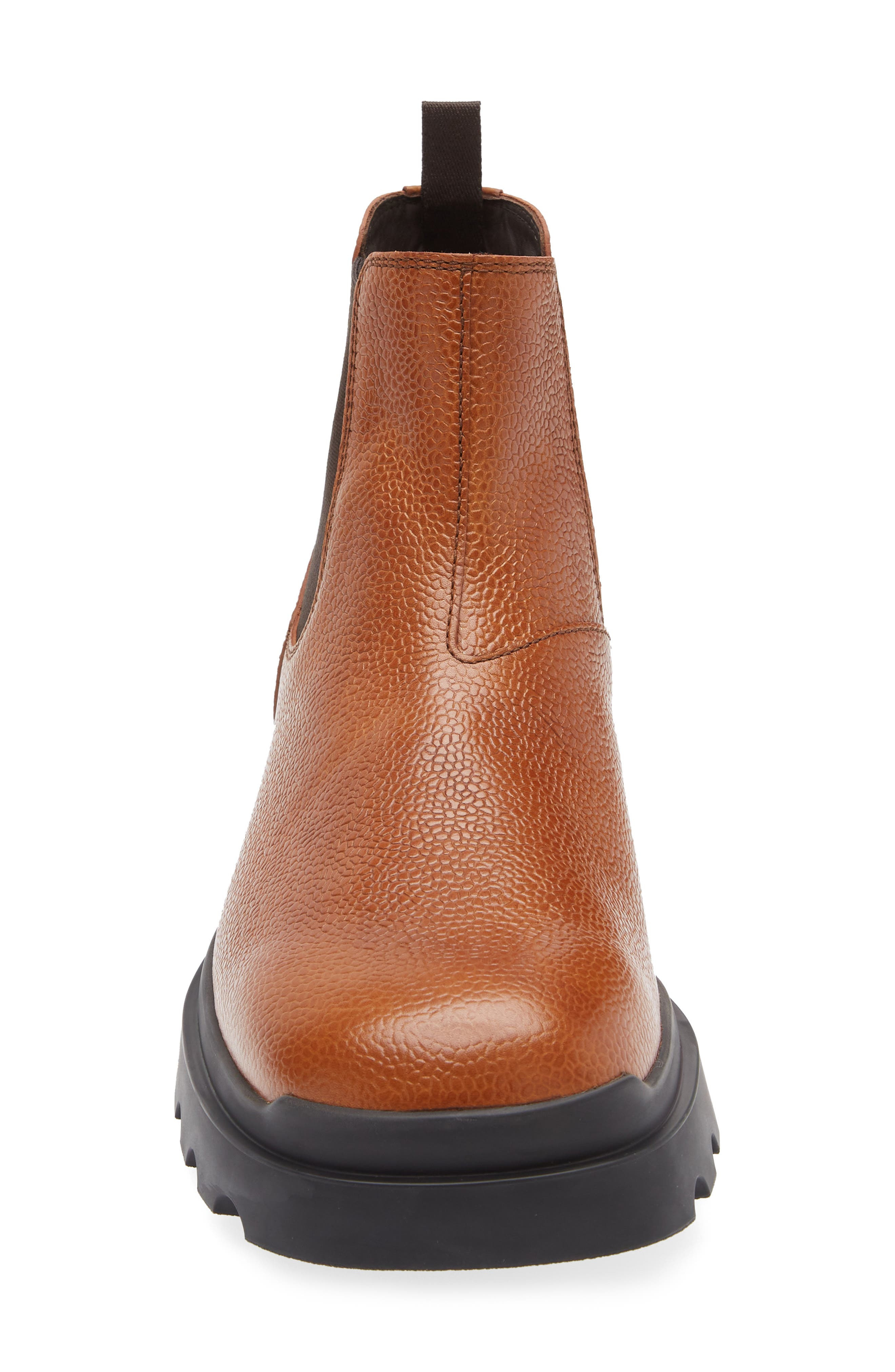 Prada Lug Sole Chelsea Boot in Cuoio at Nordstrom - 4