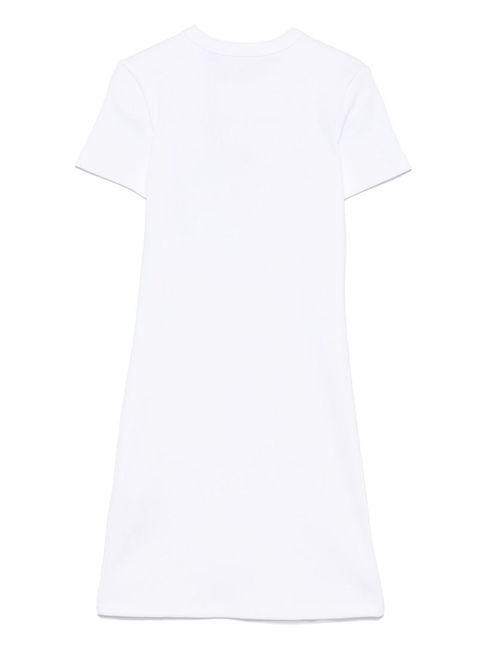 logo-embroidered mini dress - 2
