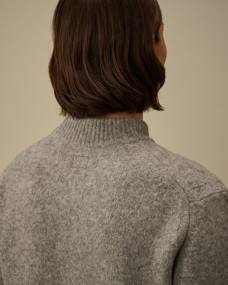 Extrafine Merino Wool Mockneck Sweater 6