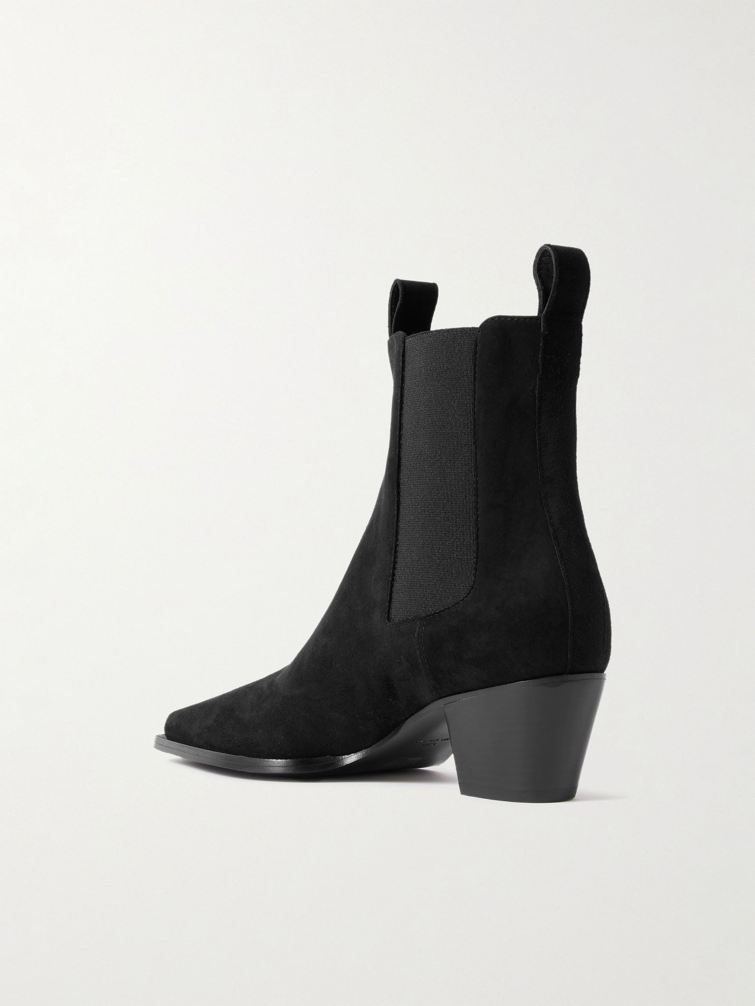 The City suede Chelsea boots Black - 3