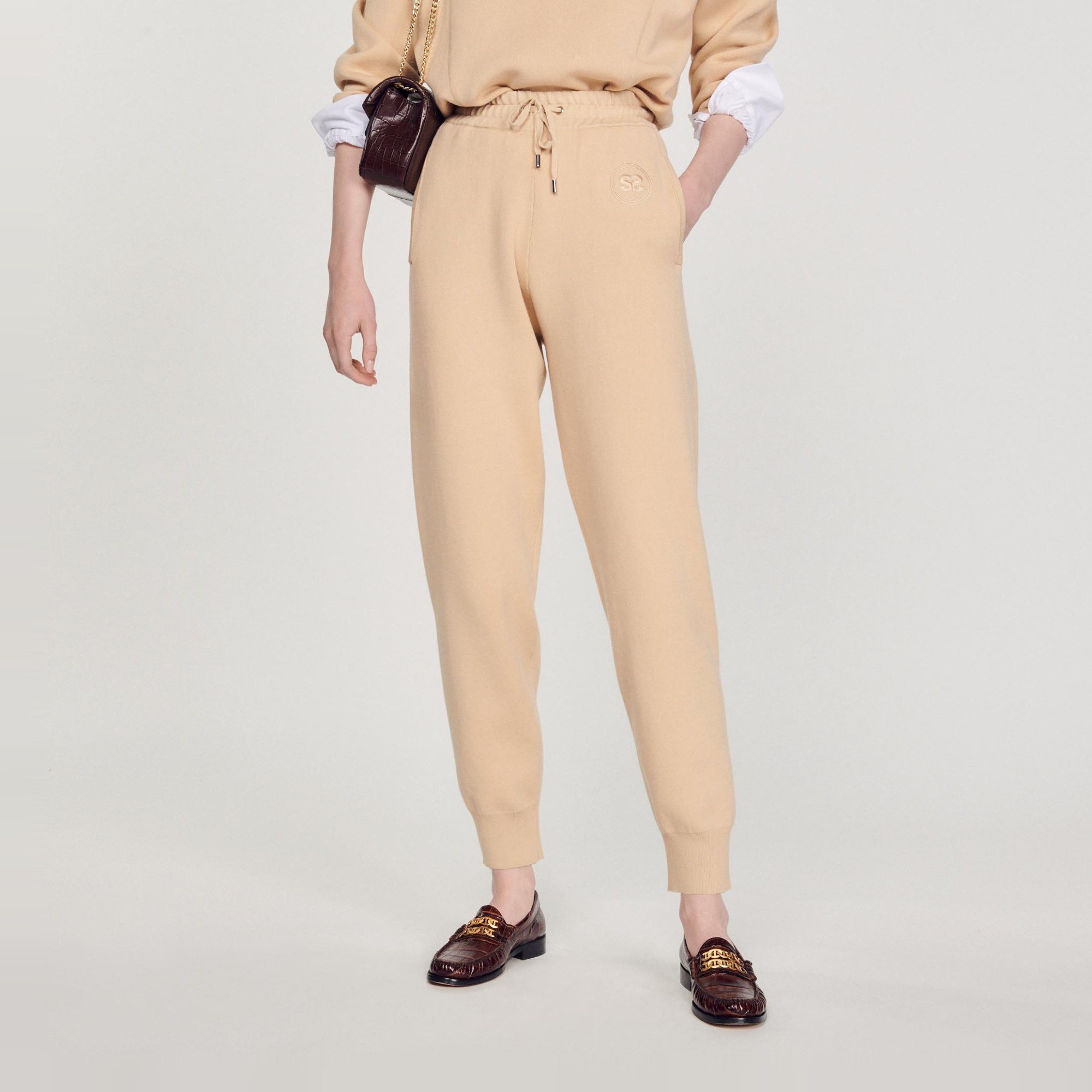 Knit jogging bottoms - 5