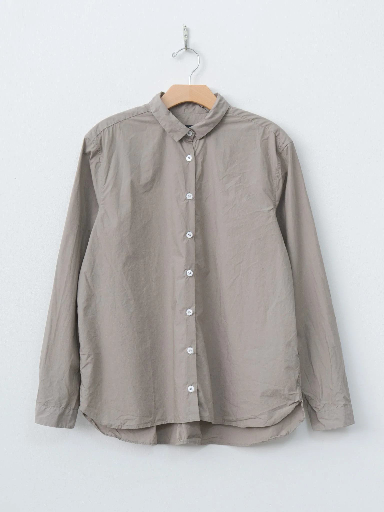 Loose Tyrol Shirt - Taupe - 1