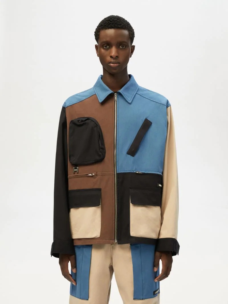 PANELLED WORKER JACKET - 3
