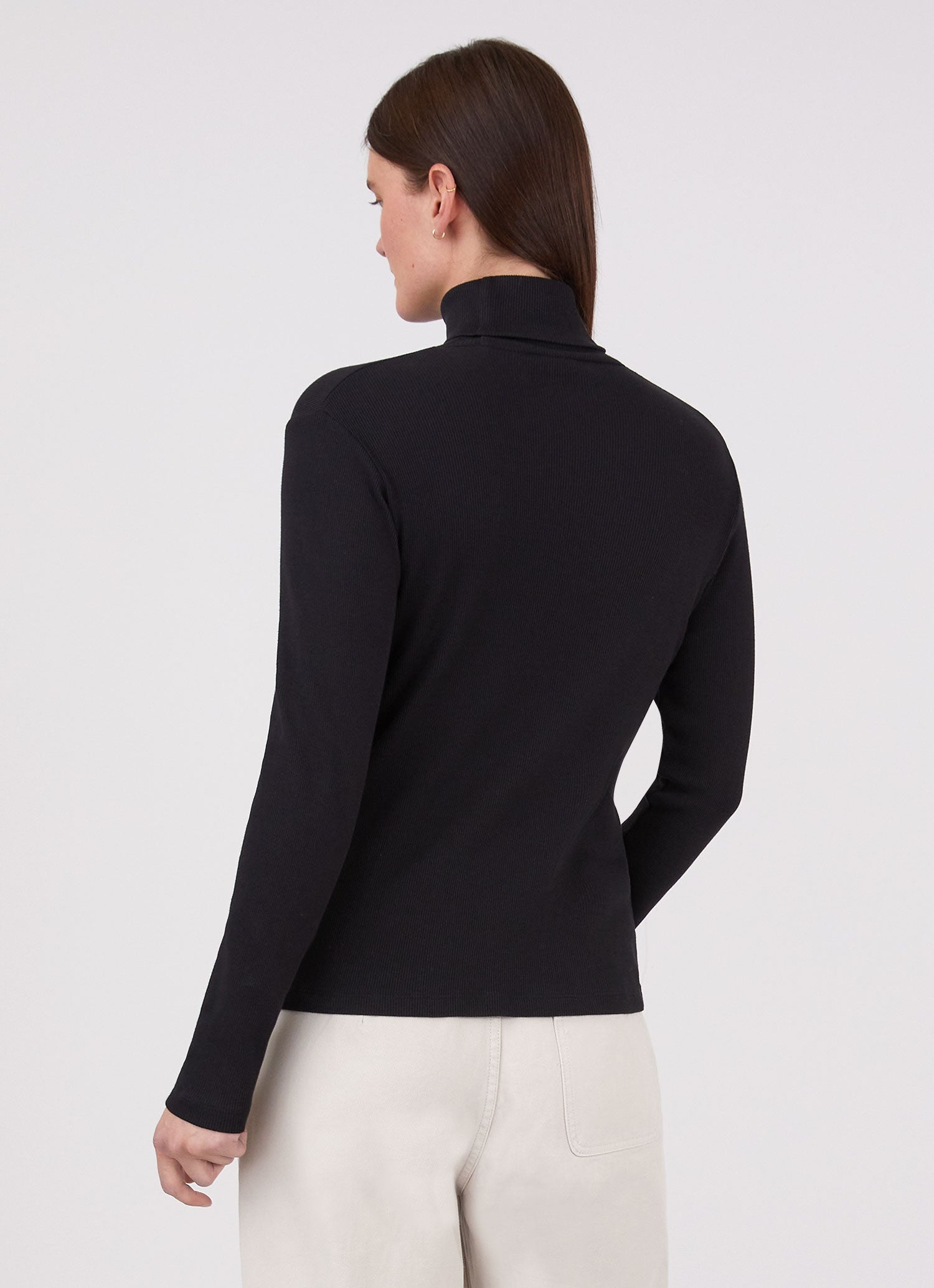 Rib Roll Neck T‑shirt - 4