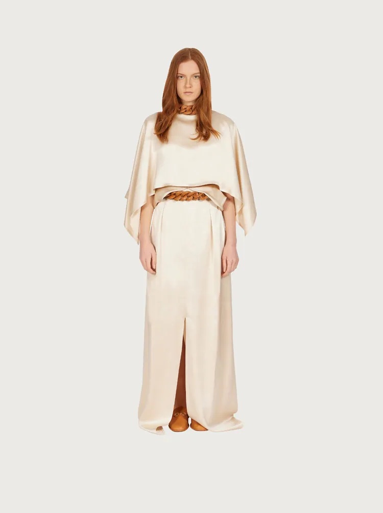 SILK SATIN DRESS - 2