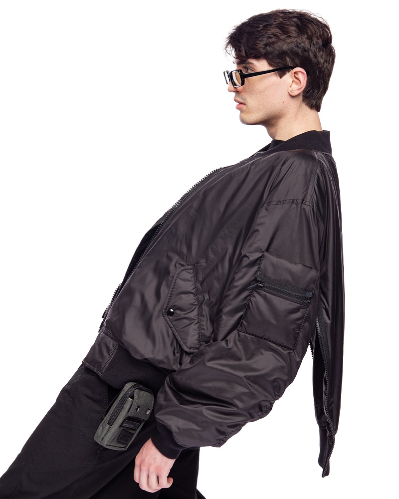 UC1B4208 Blouson Black - 2