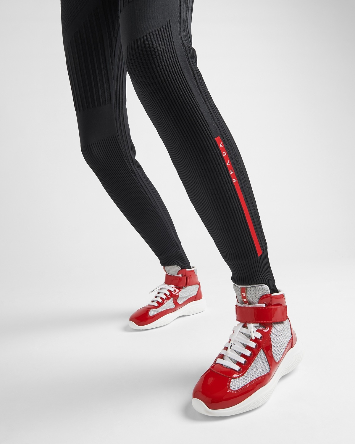Prada America’s Cup high-top sneakers - 3