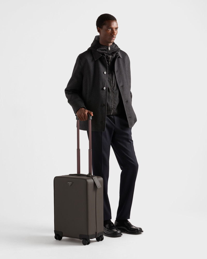 Prada Saffiano leather trolley outlook