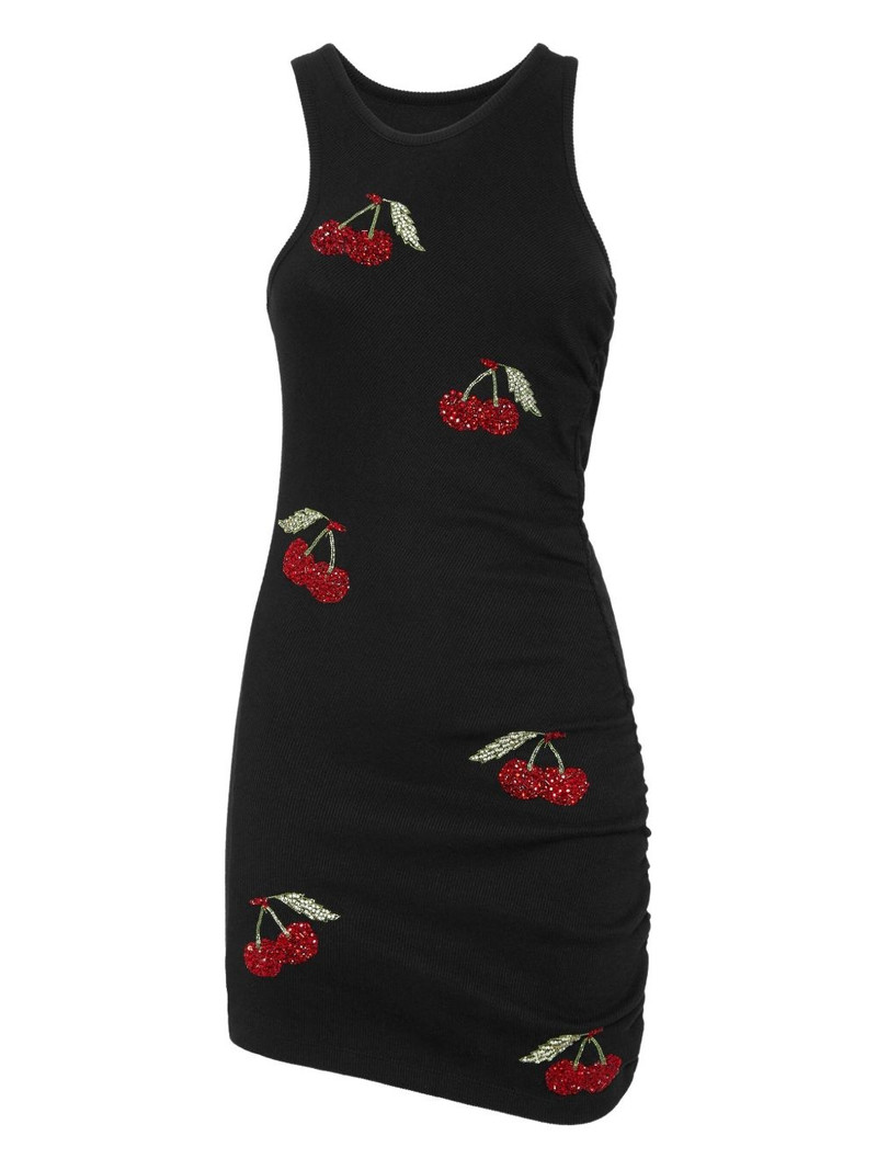 cherry-motif 미니 드레스 1