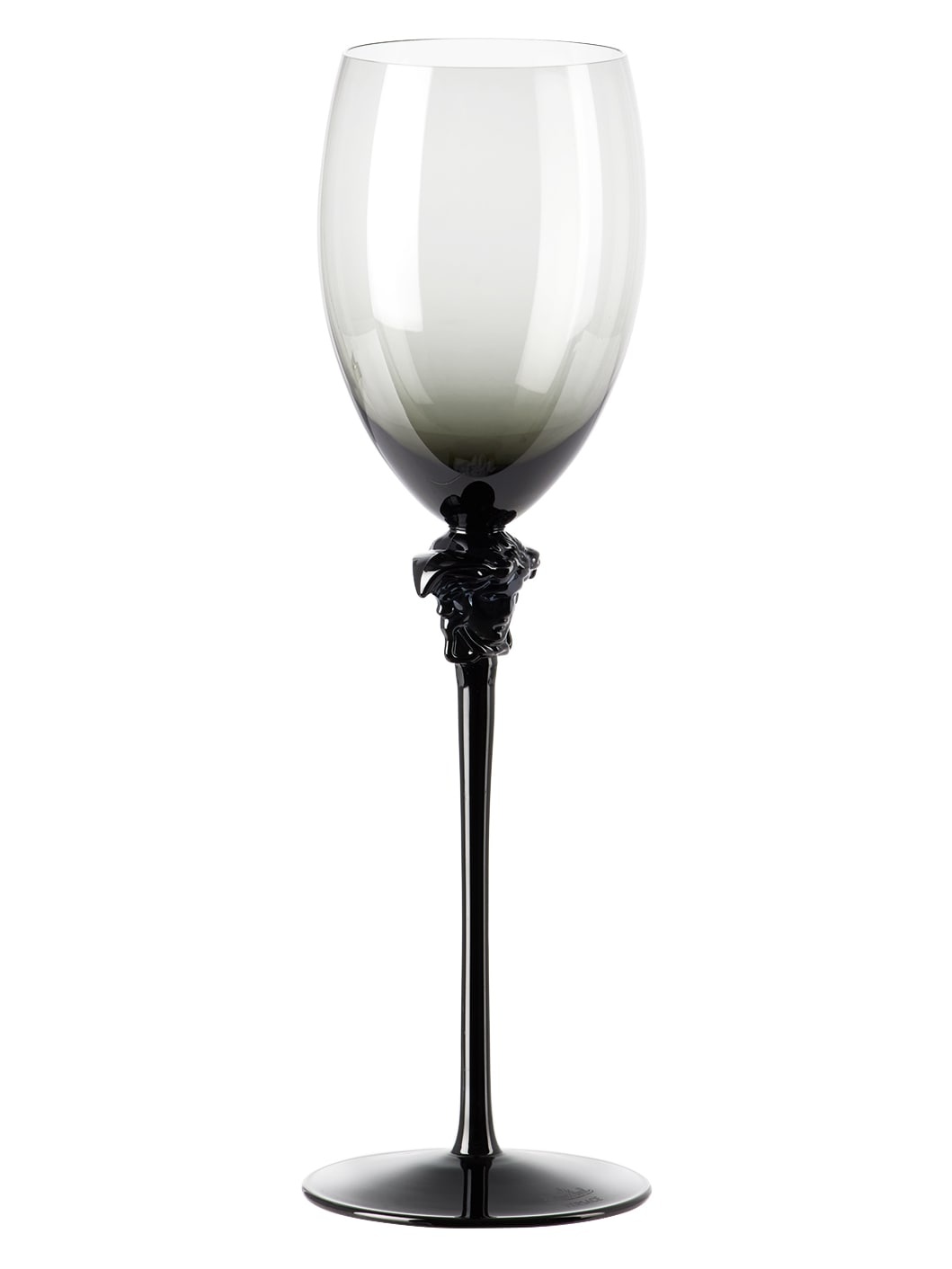 Black Rosenthal Medusa Lumière Wine Glass - 2