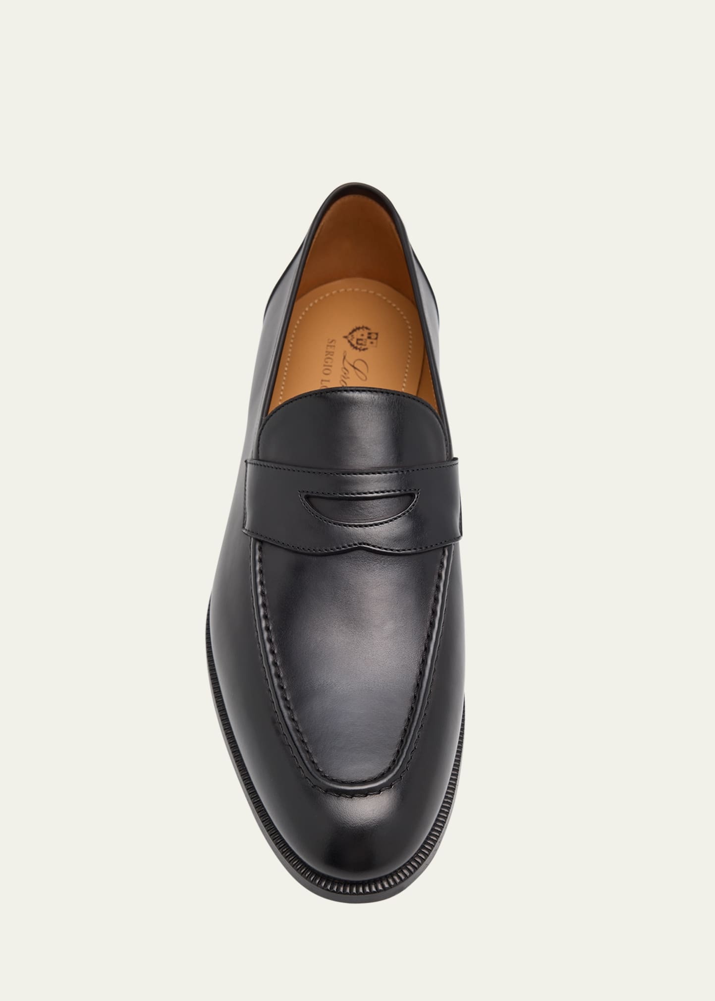 Men's Sergio Walk Heritage Leather Penny Loafers - 5