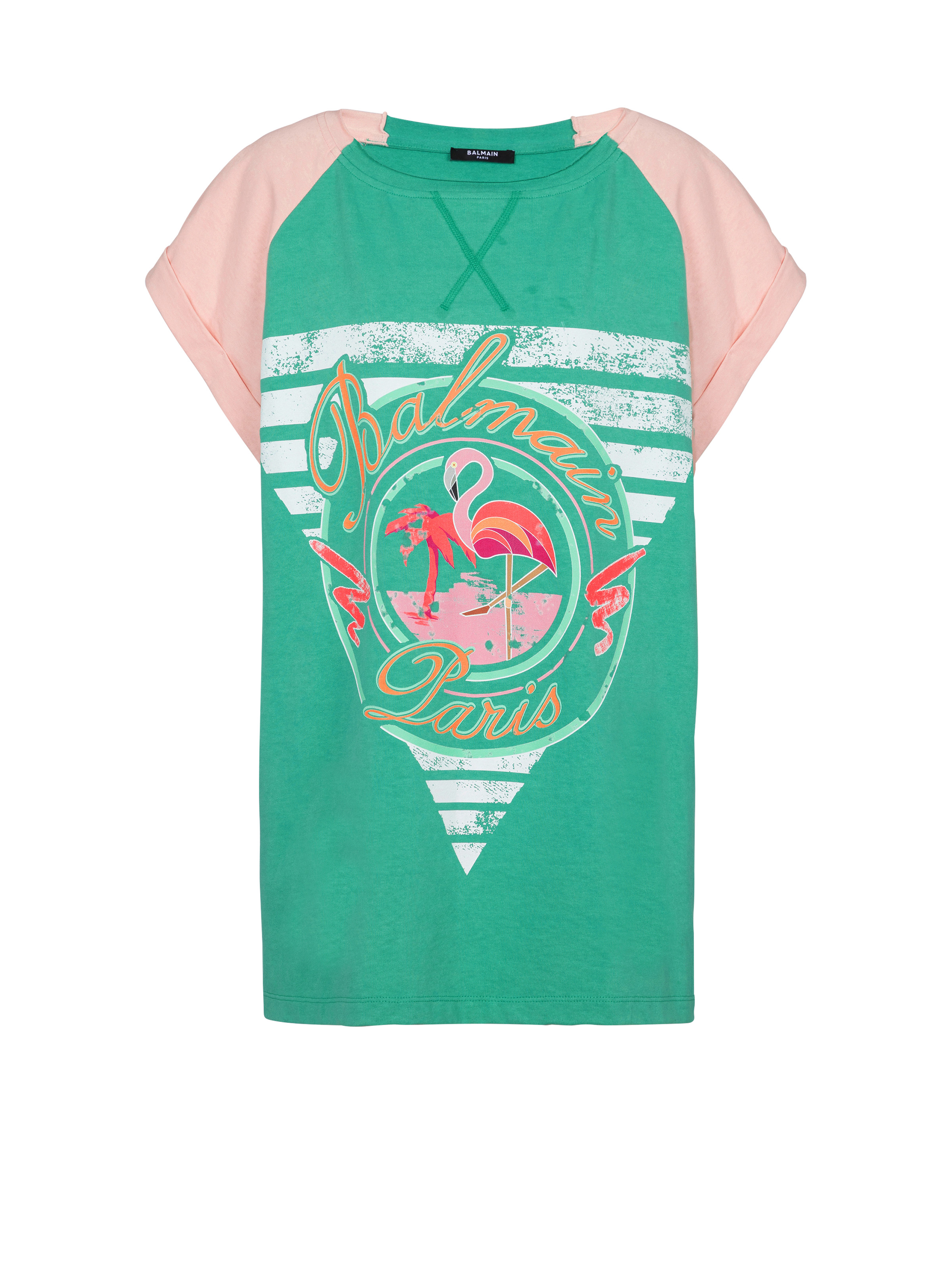 Balmain Flamingo T-shirt - 1