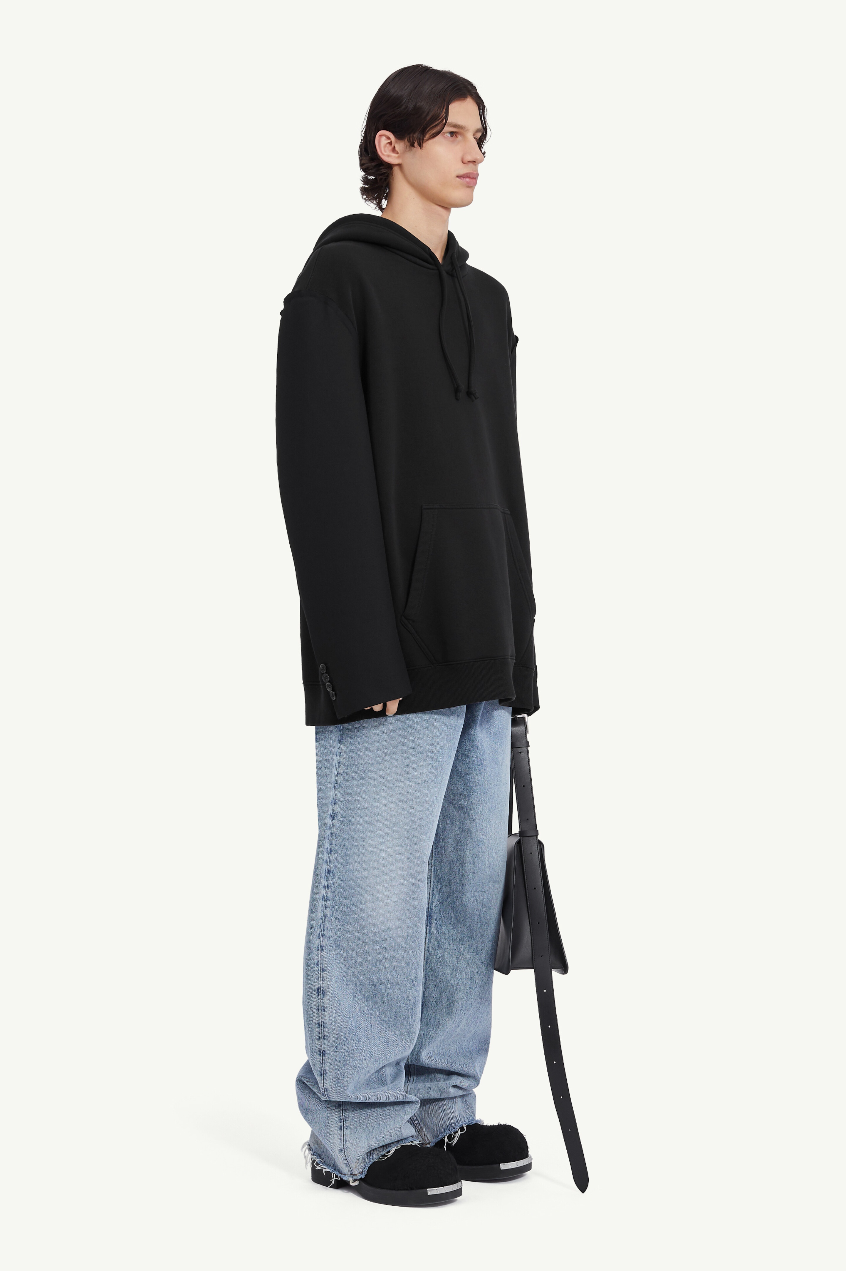 Tailored hooded sweatshirt - 3