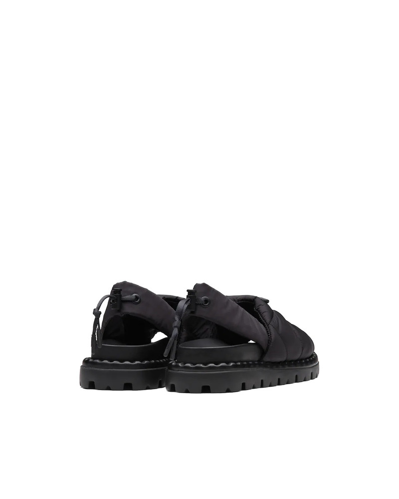 Padded nylon sandals 5