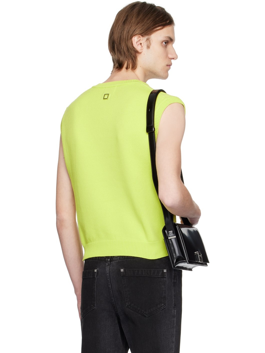 Green Cropped Vest - 3