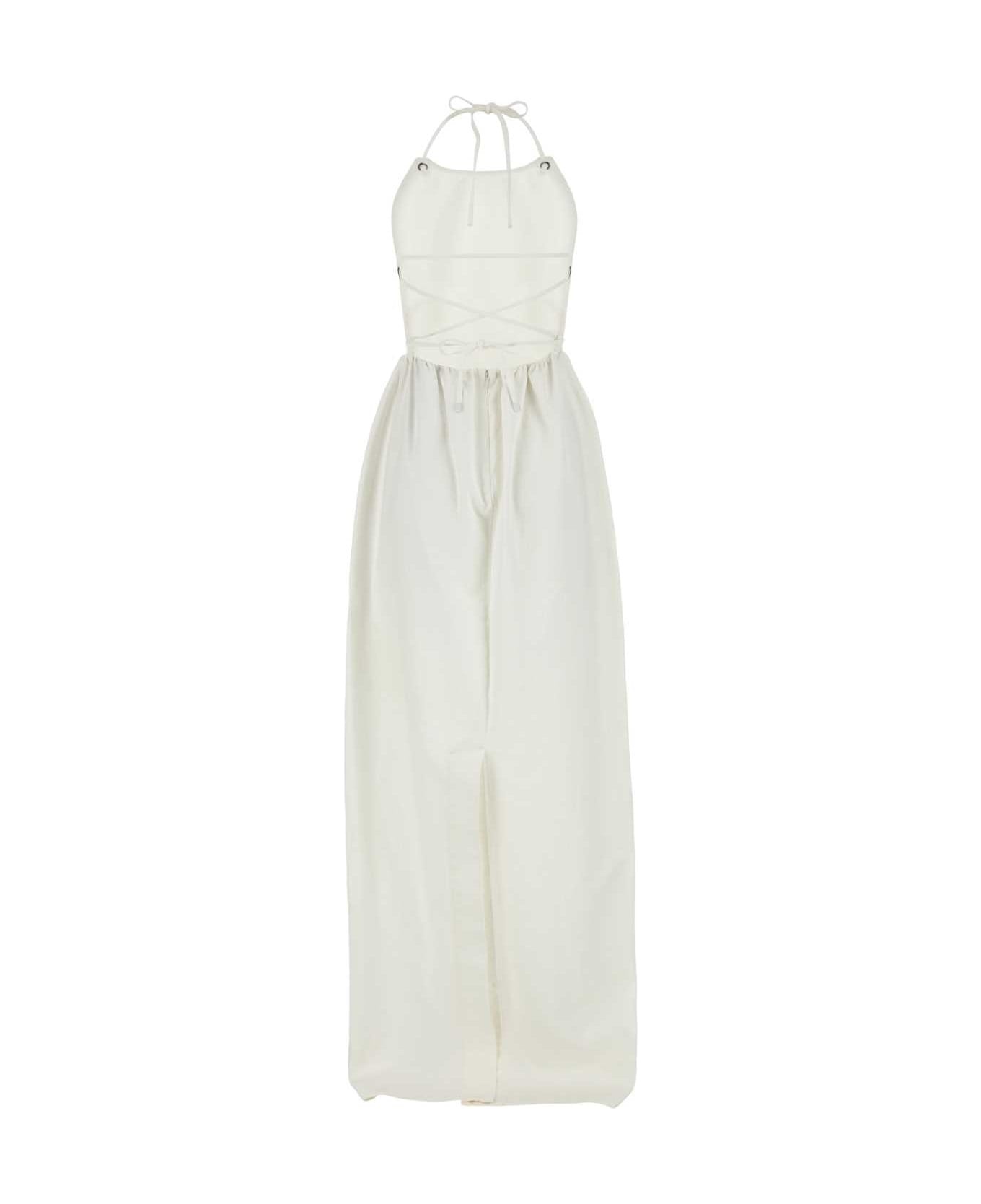 White Denim Europa Dress - 2
