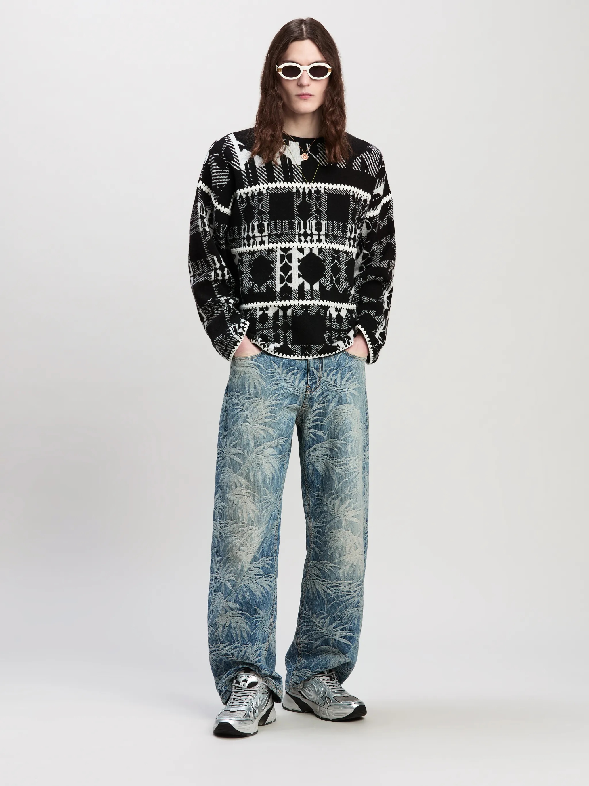 Check Monogram Sweater - 2