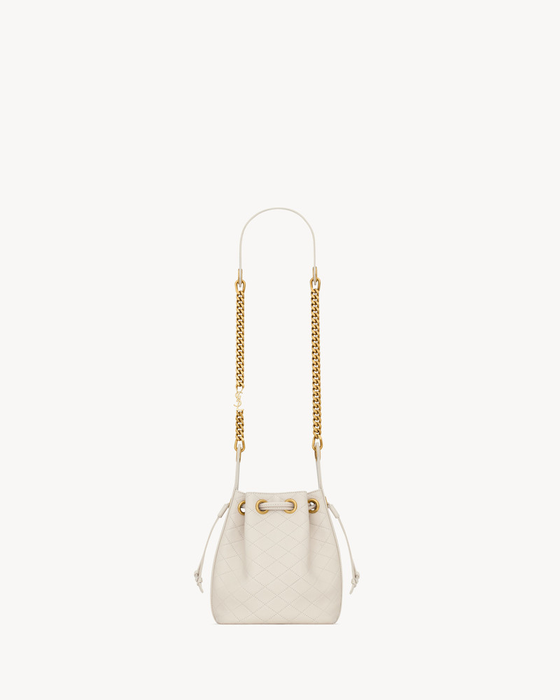 CASSANDRE BUCKET BAG IN LAMBSKIN - 1