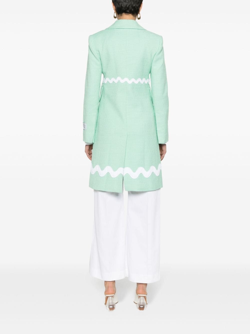 Wave tweed coat - 4
