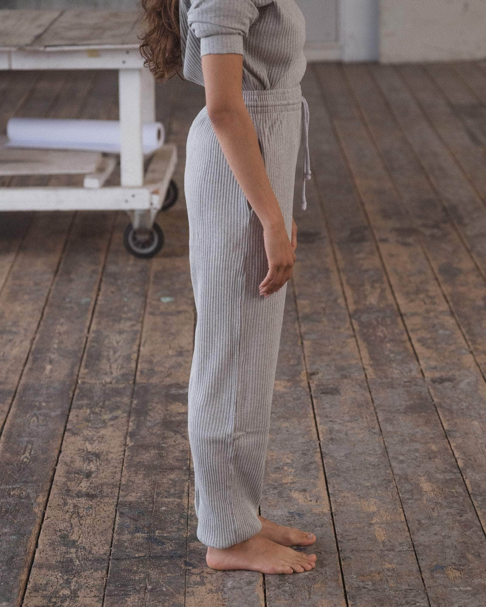 Sweatpants - Organic Cotton Rib - 3