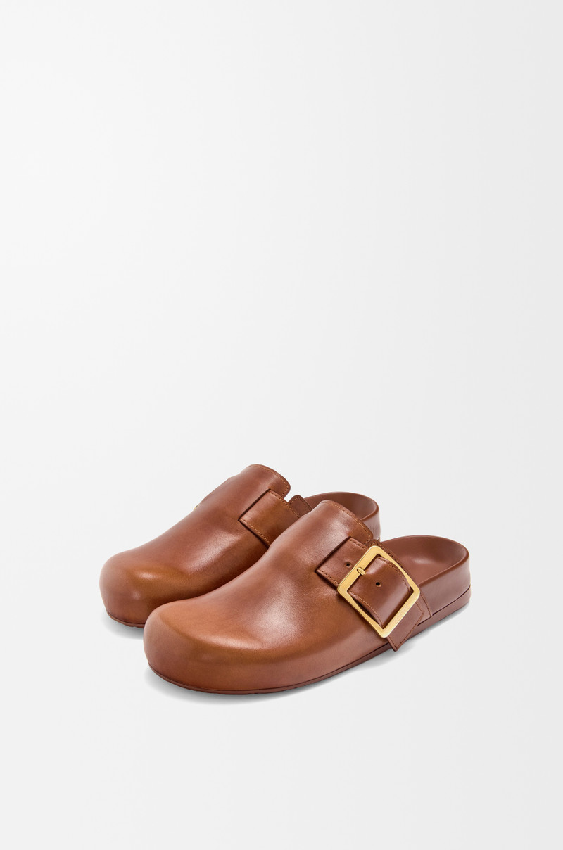 Loewe Ease Buckle mule in vegetable-tanned calfskin outlook