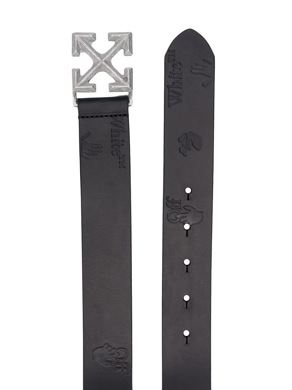 Arrow logo-plaque belt - 2