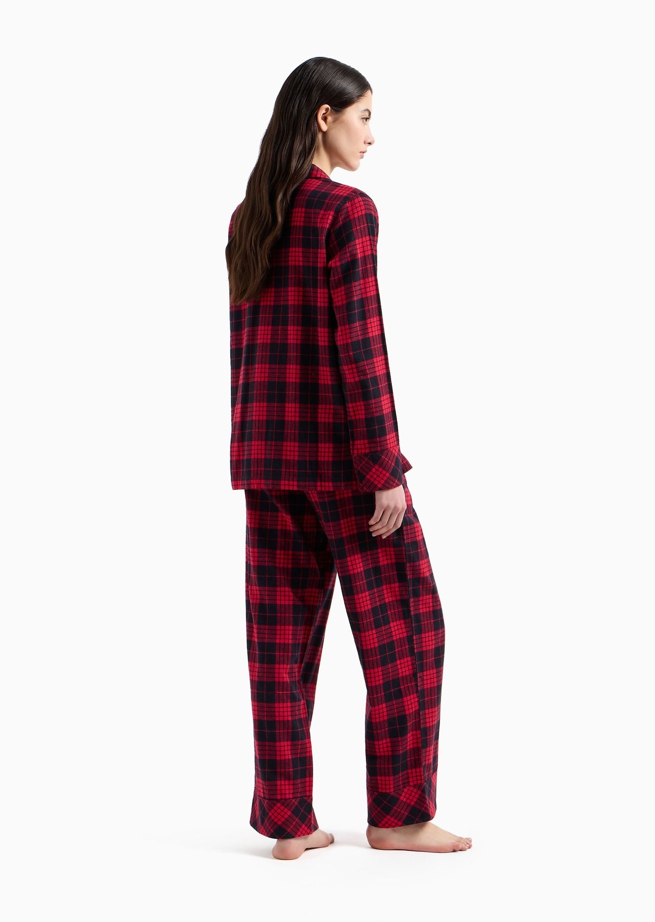 Holidays tartan flannel pyjamas - 3