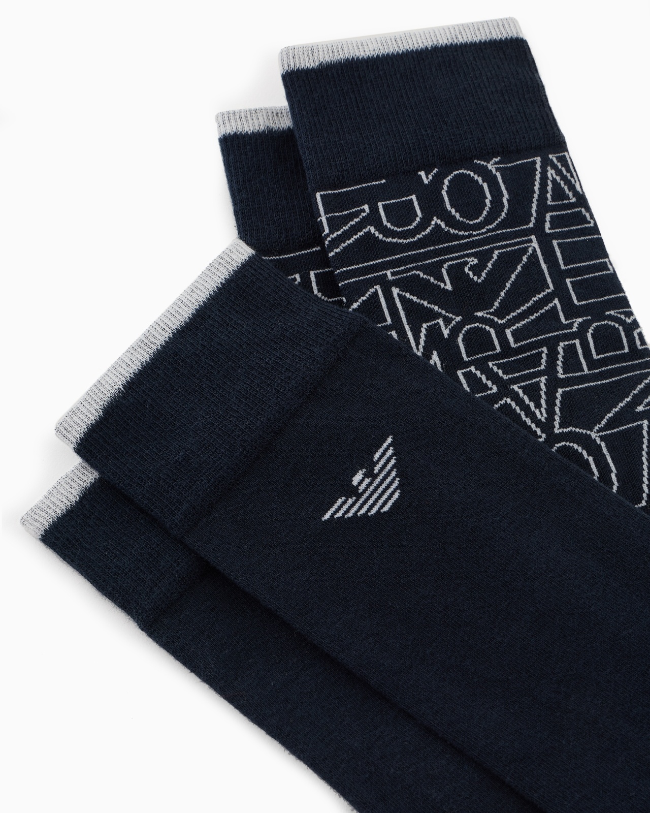 TWO-PACK OF EXTENDED LOGO SOCKS - 2