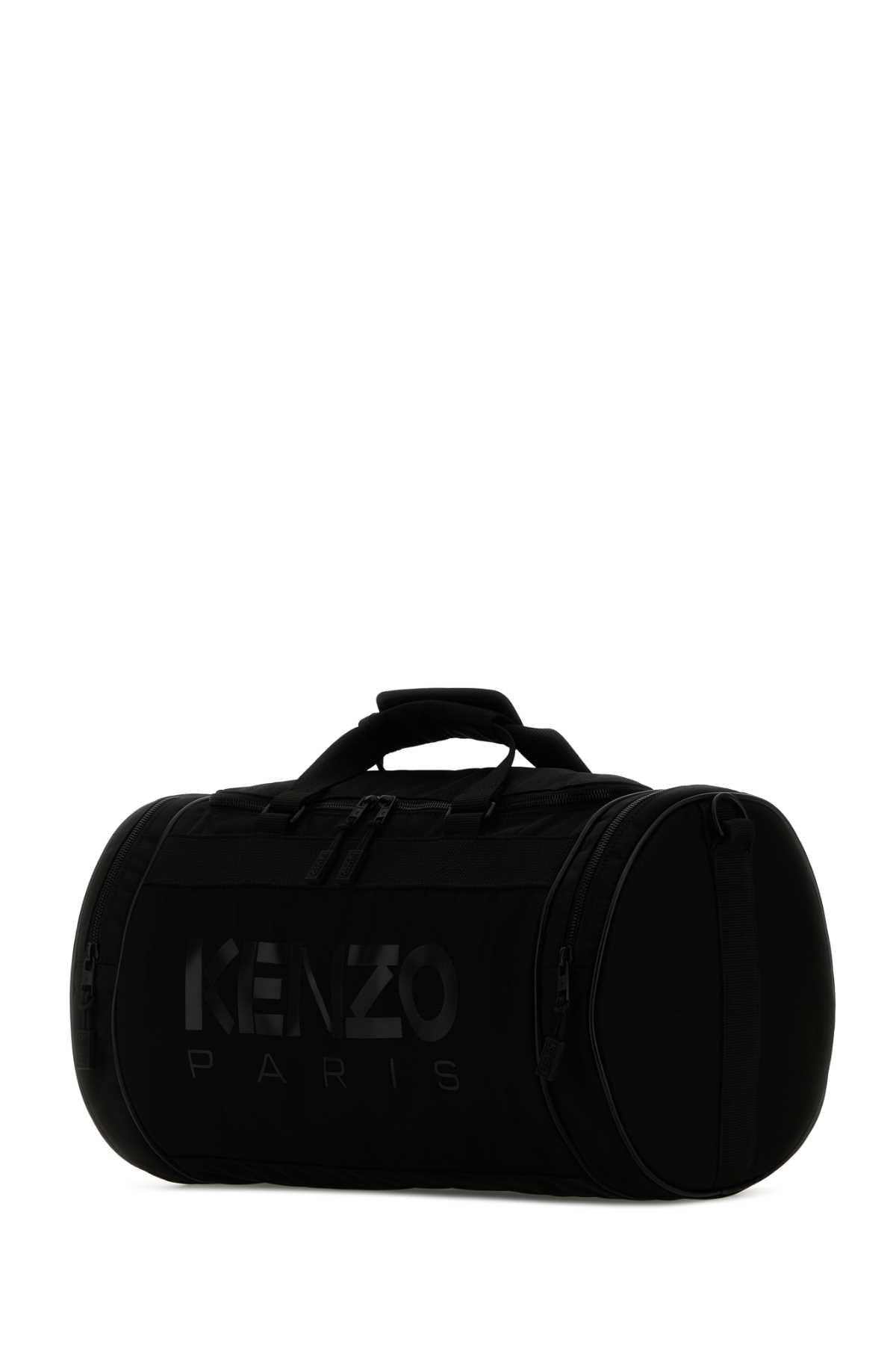Kenzo Men Black Polyester Travel Bag - 2