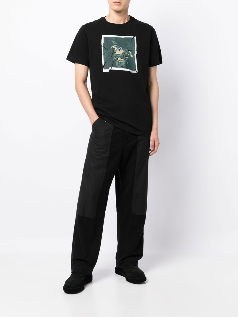 MAHARISHI graphic-print T-shirt outlook