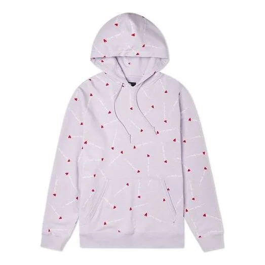 (WMNS) Converse V Day Hoodie 'Purple' 10022411-A02 - 1