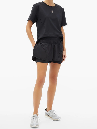 adidas TruePurpose stretch-jersey running shorts outlook