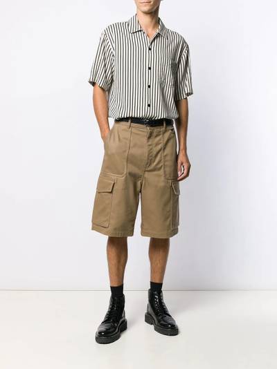 AMI Paris patch pocket bermuda shorts outlook